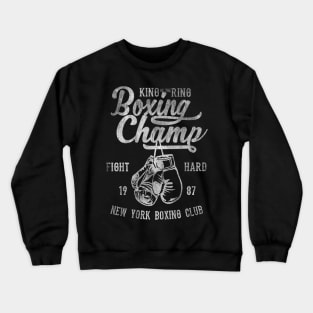 Boxing Champ Crewneck Sweatshirt